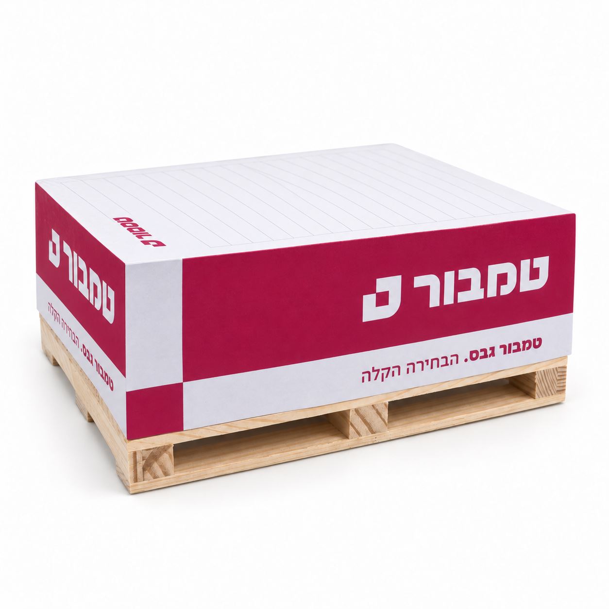 ממו בלוק עם מעמד עץ